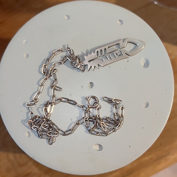 A. Koinva Hopi Indian Feather Symbol Pendant - Picture 3 of 3